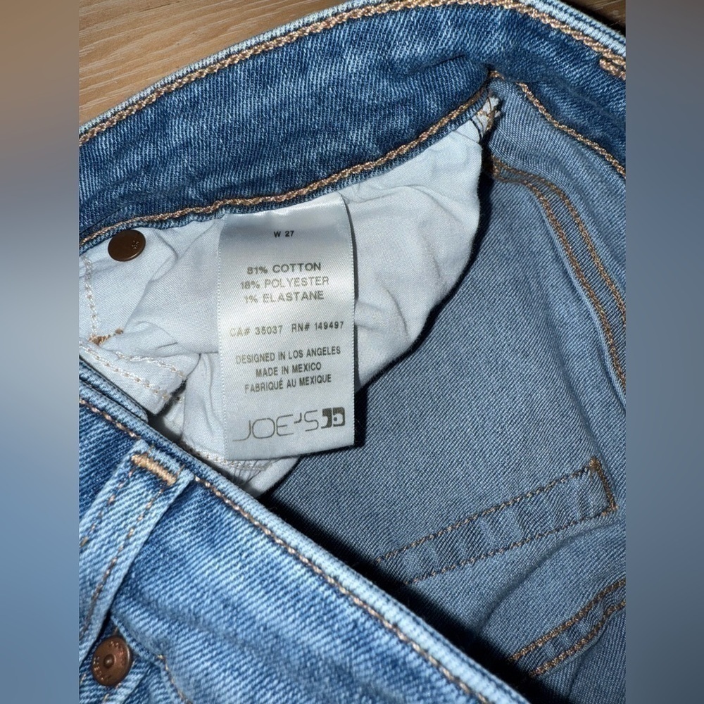 Joe jeans women’s‎ high rise skinny with distressed detail Y2K size 26 - Picture 5 of 6